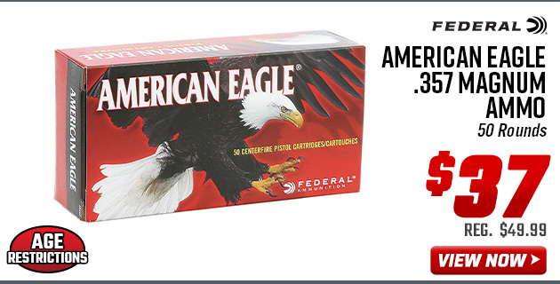 Federal American Eagle .357 Magnum Ammo