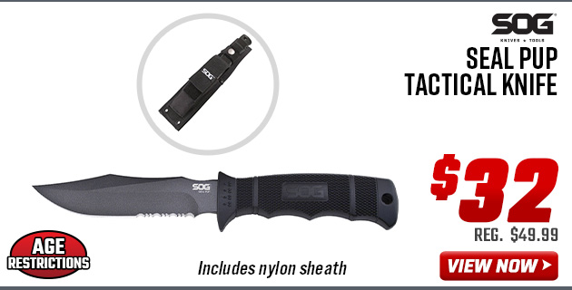 SOG Seal Pup Tactical Knife