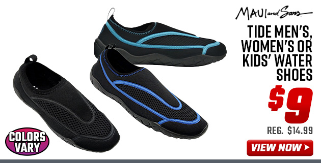 Maui & Sons Tide Men's, Women's or Kids' Water Shoes