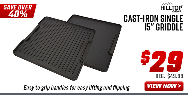 Hilltop Gear Cast-Iron Single 15