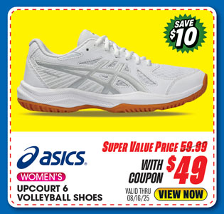 ASICS Upcourt 6 Women's Volleyball Shoes
