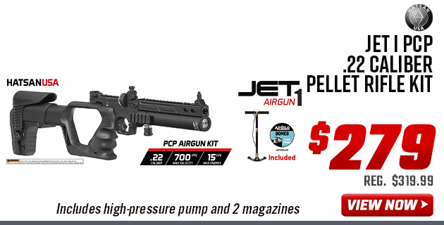 Hatsan Jet I PCP .22 Caliber Pellet Rifle Kit