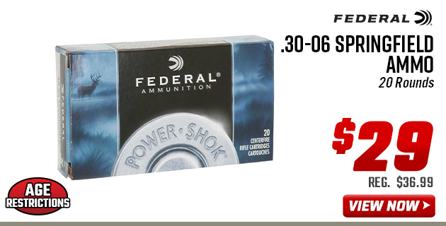 Federal .30-06 Springfield Ammo