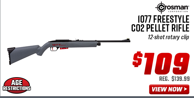 Crosman 1077 FreeStyle CO2 Pellet Rifle