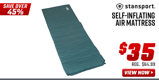 Stansport Self-Inflating Air Mattress
