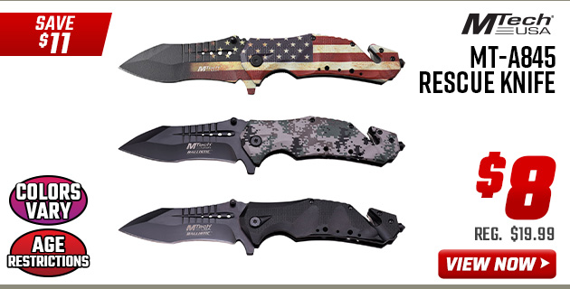MTech USA MT-A845 Rescue Knife