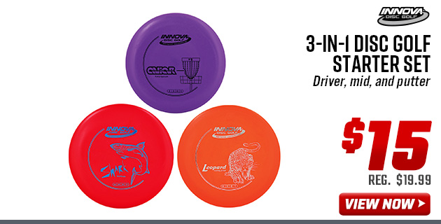 Innova 3-in-1 Disc Golf Starter Set