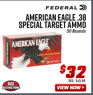 Federal American Eagle .38 Special Target Ammo