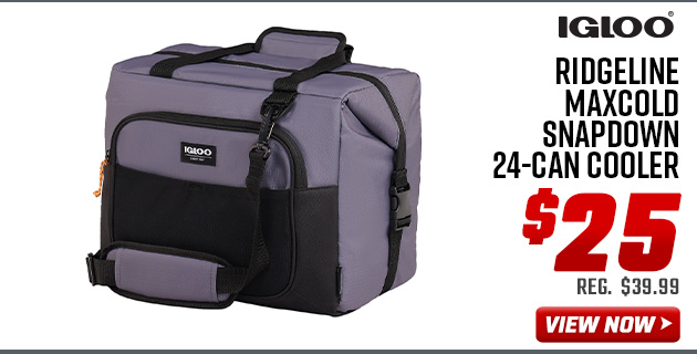 Igloo Ridgeline MaxCold Snapdown 24-Can Cooler