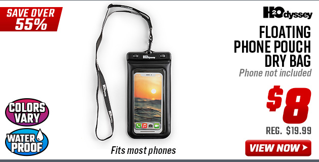 H2Odyssey Floating Phone Pouch Dry Bag