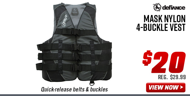 Defiance Mask Nylon 4-Buckle Vest