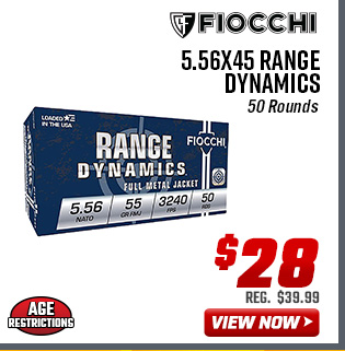 Fiocchi 5.56X45 Range Dynamics