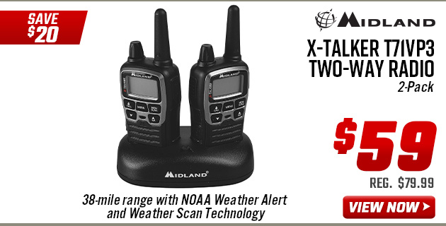 Midland X-TALKER T71VP3 Two-Way Radio