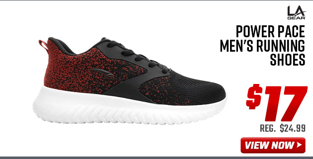 LA Gear Power Pace Men's Running Shoes 