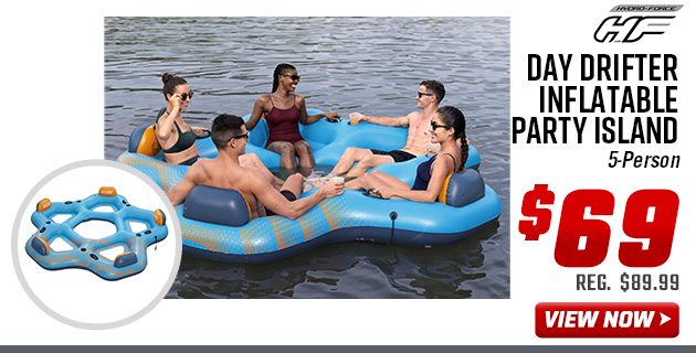 Hydro-Force Day Drifter Inflatable Party Island Hydro-Force Day Drifter Inflatable Party Island