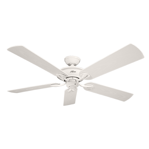 HUNTER 132CM WHITE MARIBEL 5 BLADE  CEILING FAN
