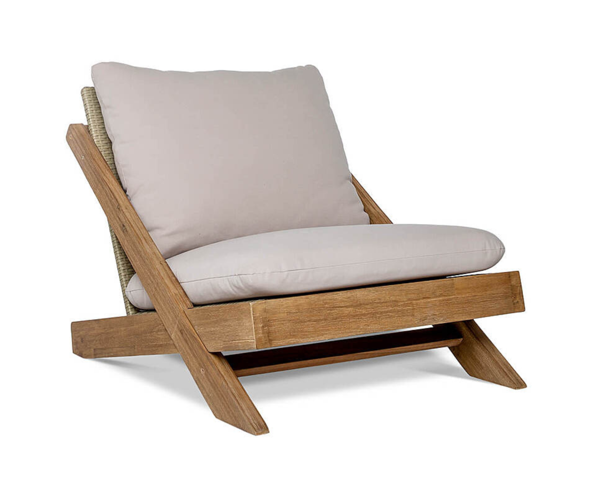 Outdoor armchair