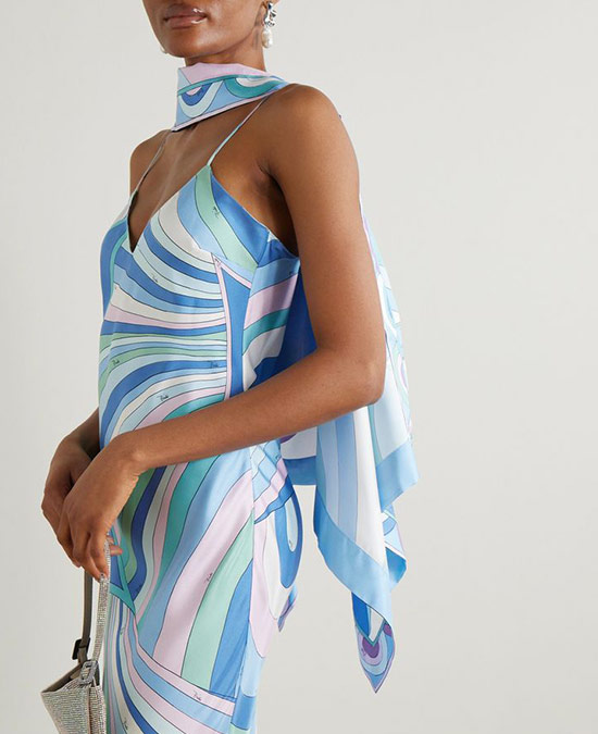 model wearing Diotima Ames top