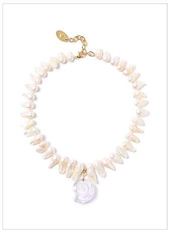 CHAN LUU Kailani Mother-Of-Pearl Necklace