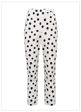 ADRIANA DEGREAS Cotton-Blend Capri Pants
