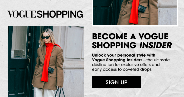 Vogue Shopping sign up