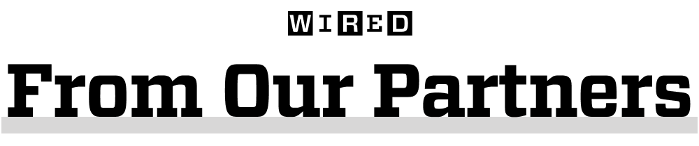 WIRED From Our Partners Logo