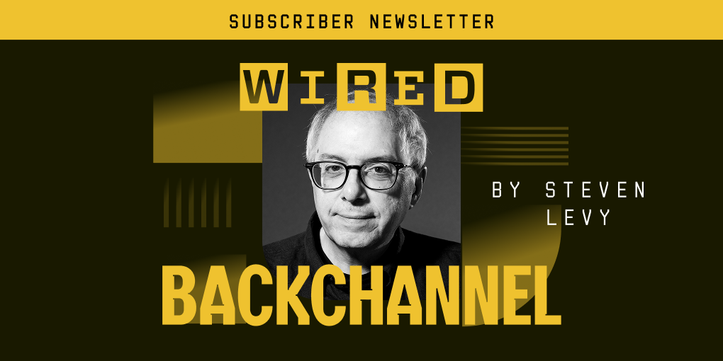 Backchannel By Steven Levy