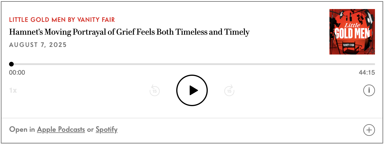 Vanity Fair | Little Gold Men Podcast