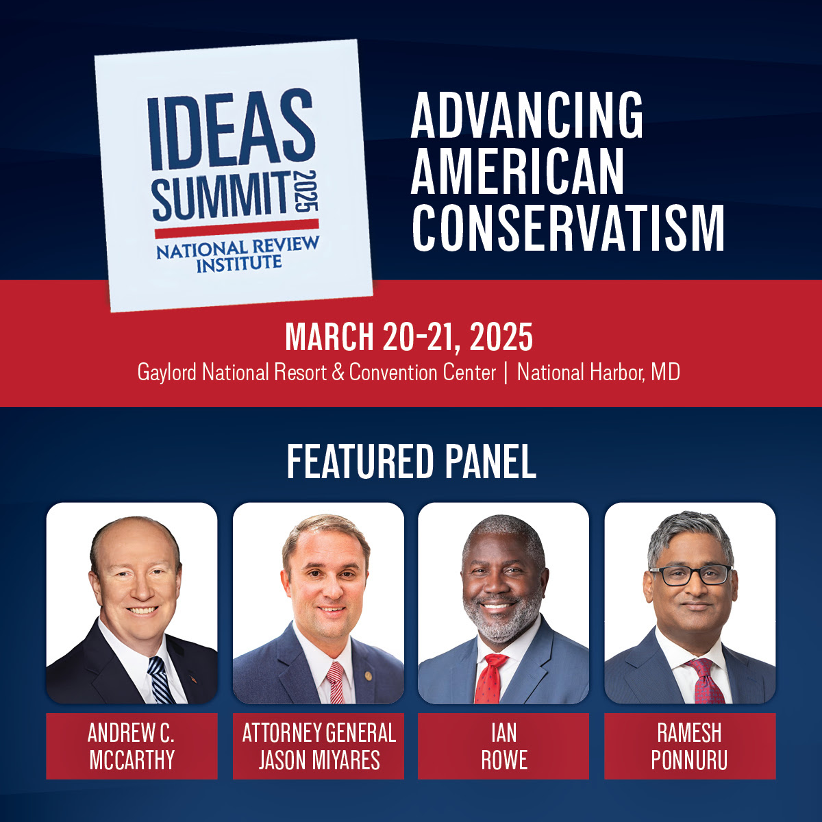 Advancing American Conservatism Featured Panel Advancing American Conservatism Featured Panel