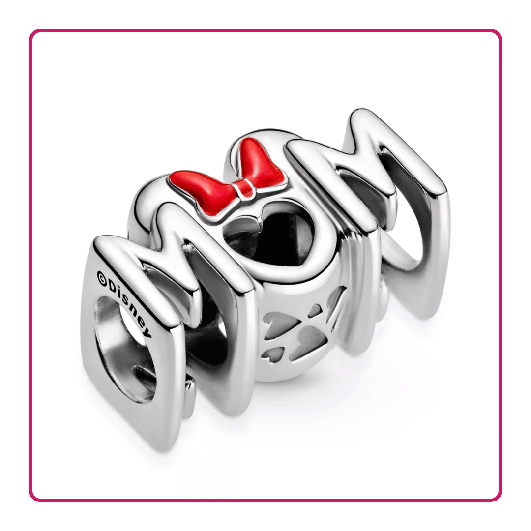 Minnie Mouse Icon ''Mom'' Charm by Pandora