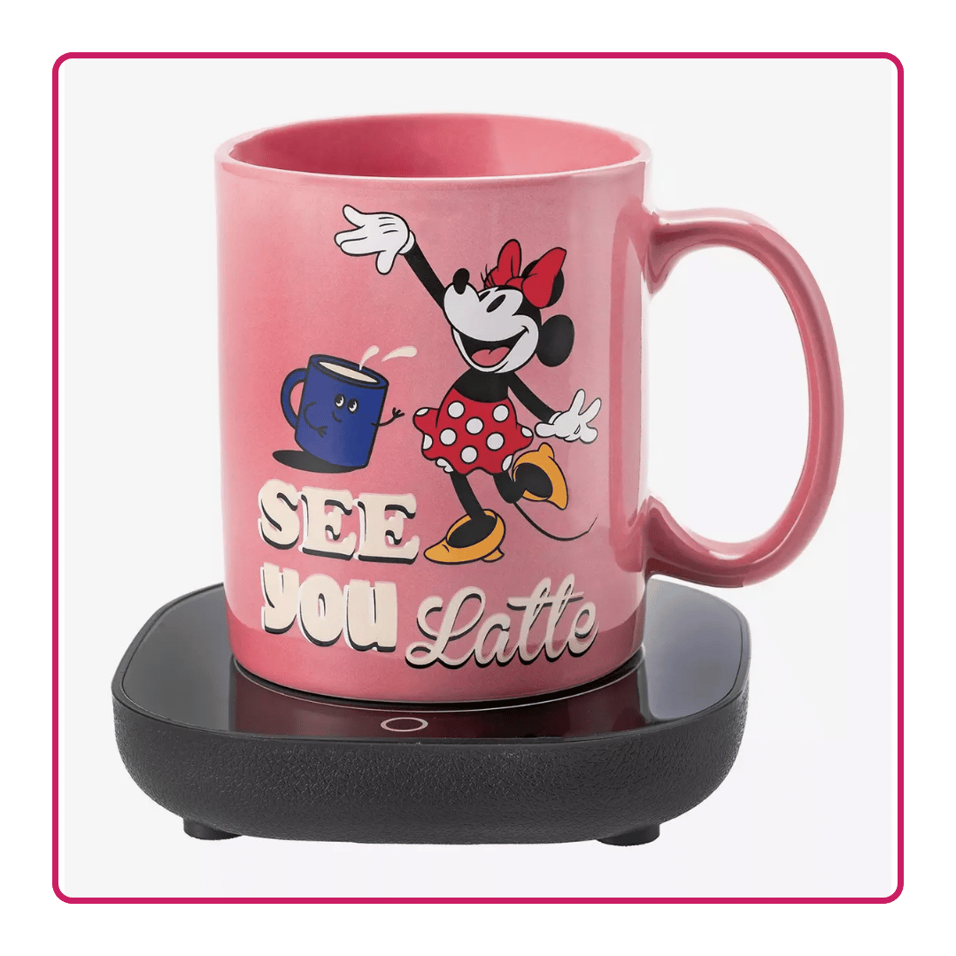 Disney Minnie Mouse Mug with Warmer