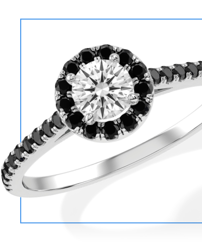 Round Diamond Bridal Ring 
