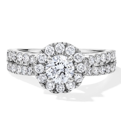 Now + Forever Lab-Grown Diamonds Engagement Ring 1-1/4 ct tw 14K White Gold