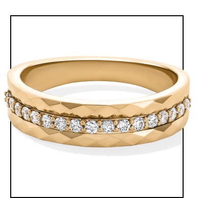 Now + Forever Diamond Anniversary Ring 1/4 ct tw 14K Yellow Gold