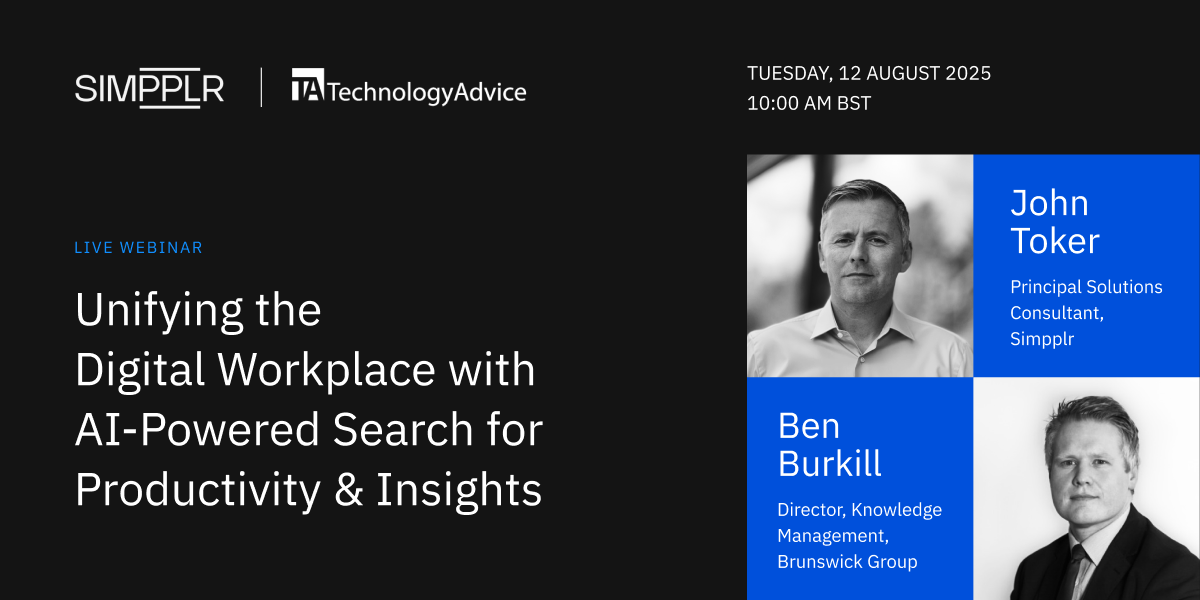 Unifying the Digital Workplace with AI-Powered Search for Productivity & Insights