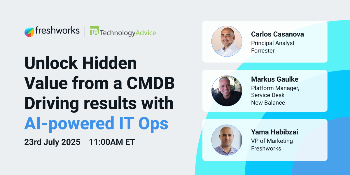 Unlock hidden value from a CMDB | Driving results with AI-powered IT ops