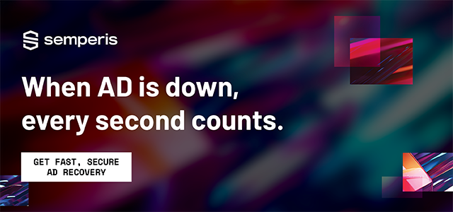 When AD is down, every second counts