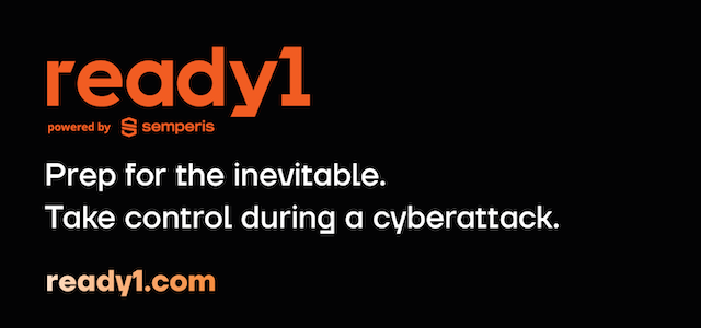 Prep for the inevitable with ready1, powered by Semperis. Prep for the inevitable with ready1, powered by Semperis.