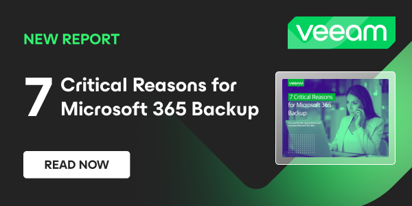 7 Critical Reasons for Microsoft 365 Backup 7 Critical Reasons for Microsoft 365 Backup