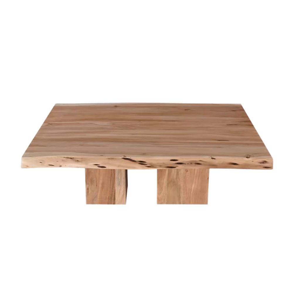 Natural Acacia Wood Floating Coffee Table   James Lane      $1,499