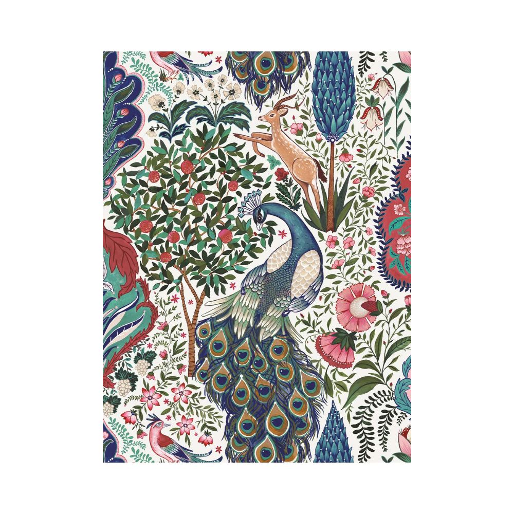 Peacock Garden Wallpaper  Milton & King 