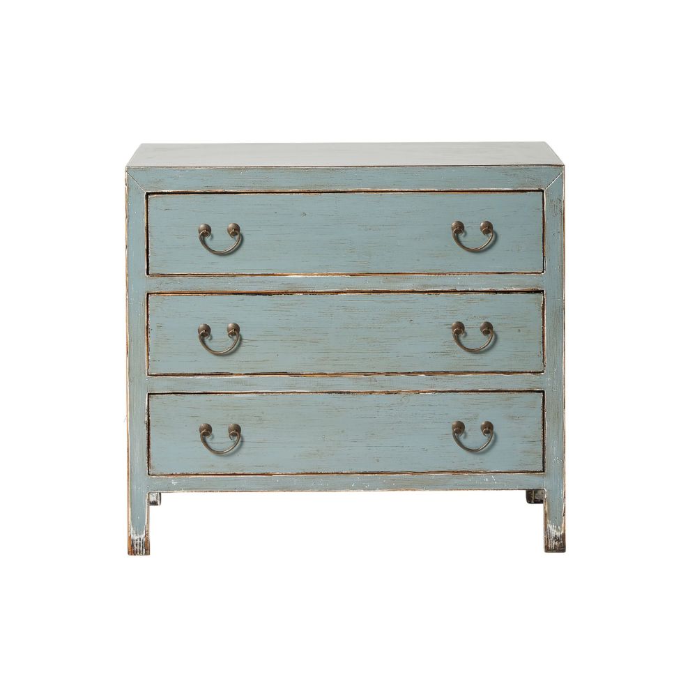 Sansha 3 Drawer Chest Dove Grey,   Early Settler