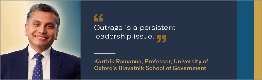 Karthik Ramanna with various quotes from him.