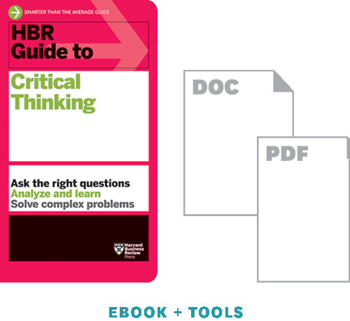 HBR Guide to Critical Thinking Toolkit