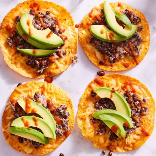 Black Bean Tostadas