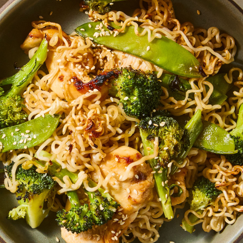 Sheet-Pan Crispy Ramen