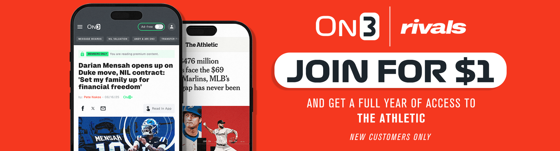 On3 | Rivals x The Athletic