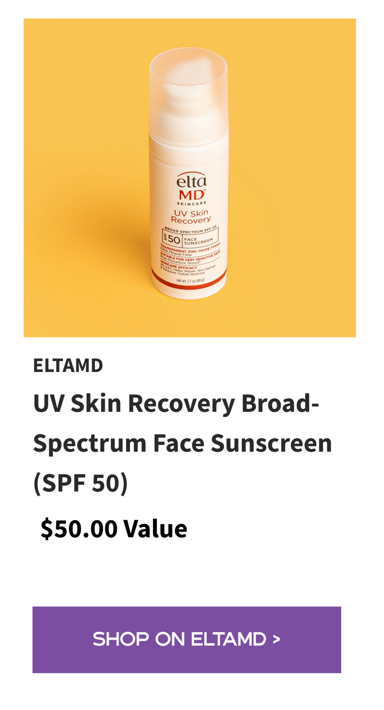 EltaMD UV Skin Recovery Broad-Spectrum Face Sunscreen (SPF 50)