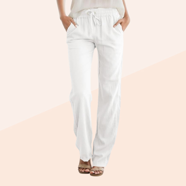 Semaro Casual Linen-Blend Pants
