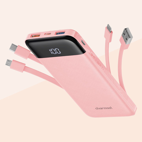 Charmast Portable Charger with Built in Cables
